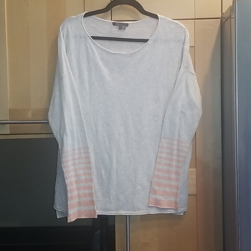 Vince lightweight long sleeve sweater